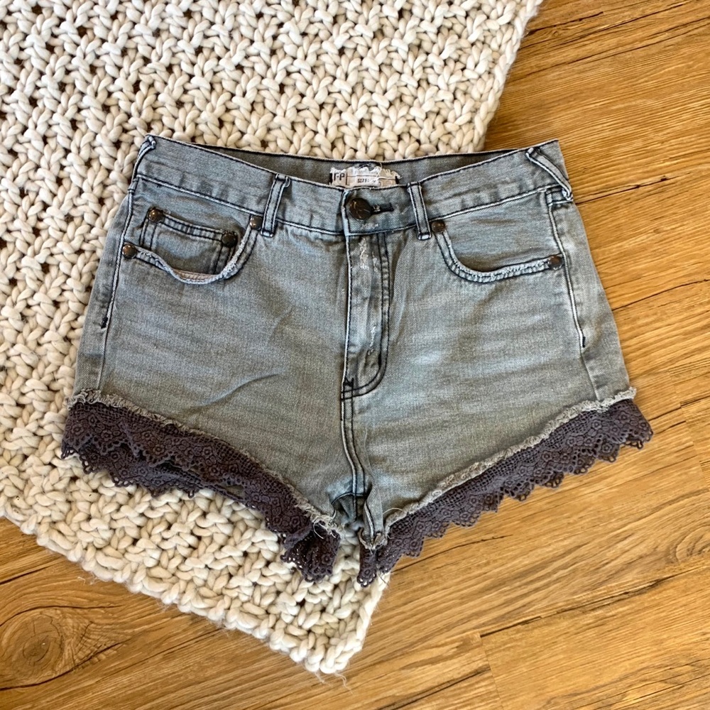 Free People High Waisted Shorts